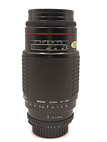 Obiettivo zoom sigma - sigma, 75-300mm