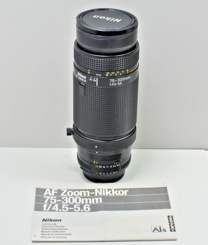 Nikon nikkor 75 300mm - nikkor, 75-300mm